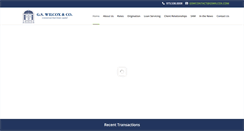 Desktop Screenshot of gswilcox.com